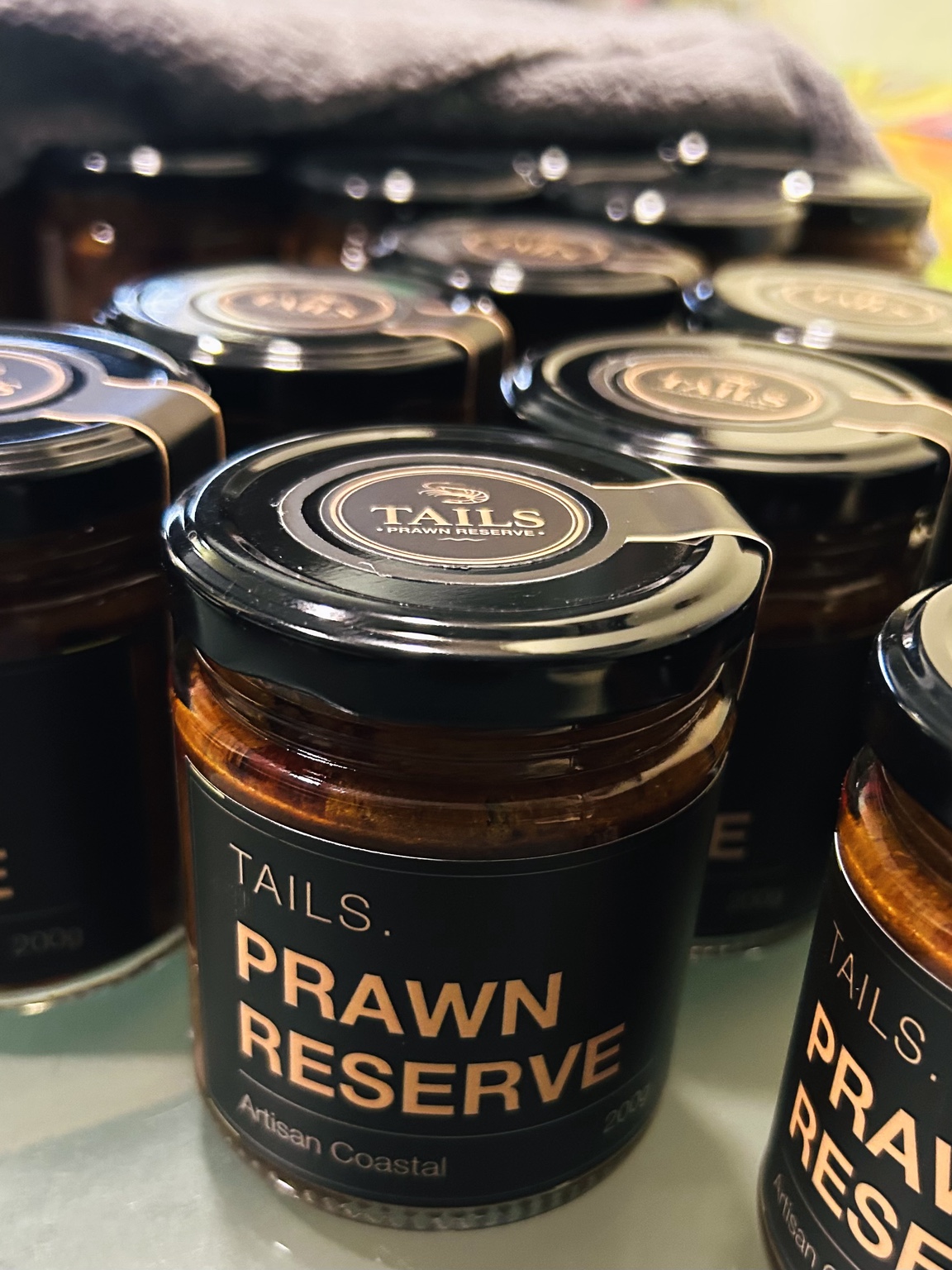 Finished TAILS jars