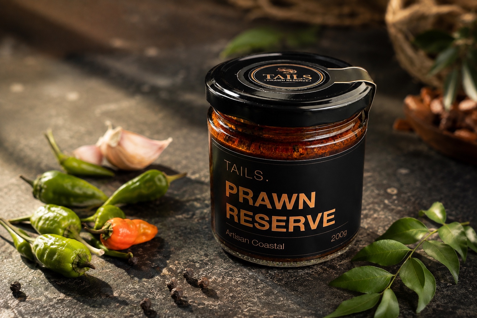 TAILS Prawn Reserve jar